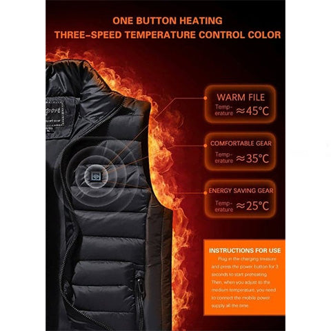 Unisex Heated Vest