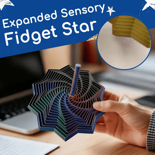 Fidget Star™ – Hypnotic 3D Spinner for Focus & Stress Relief
